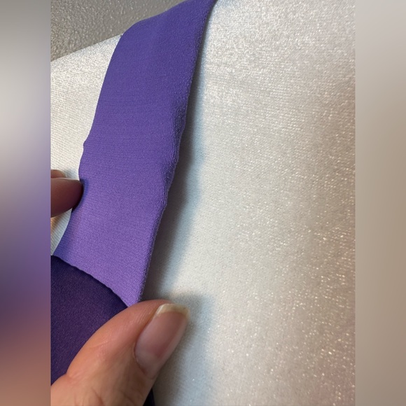 Lululemon Women Tank Top Purple Gray Sleeveless Scoop Neck
Cross Back Straps sz4 - Picture 5 of 16